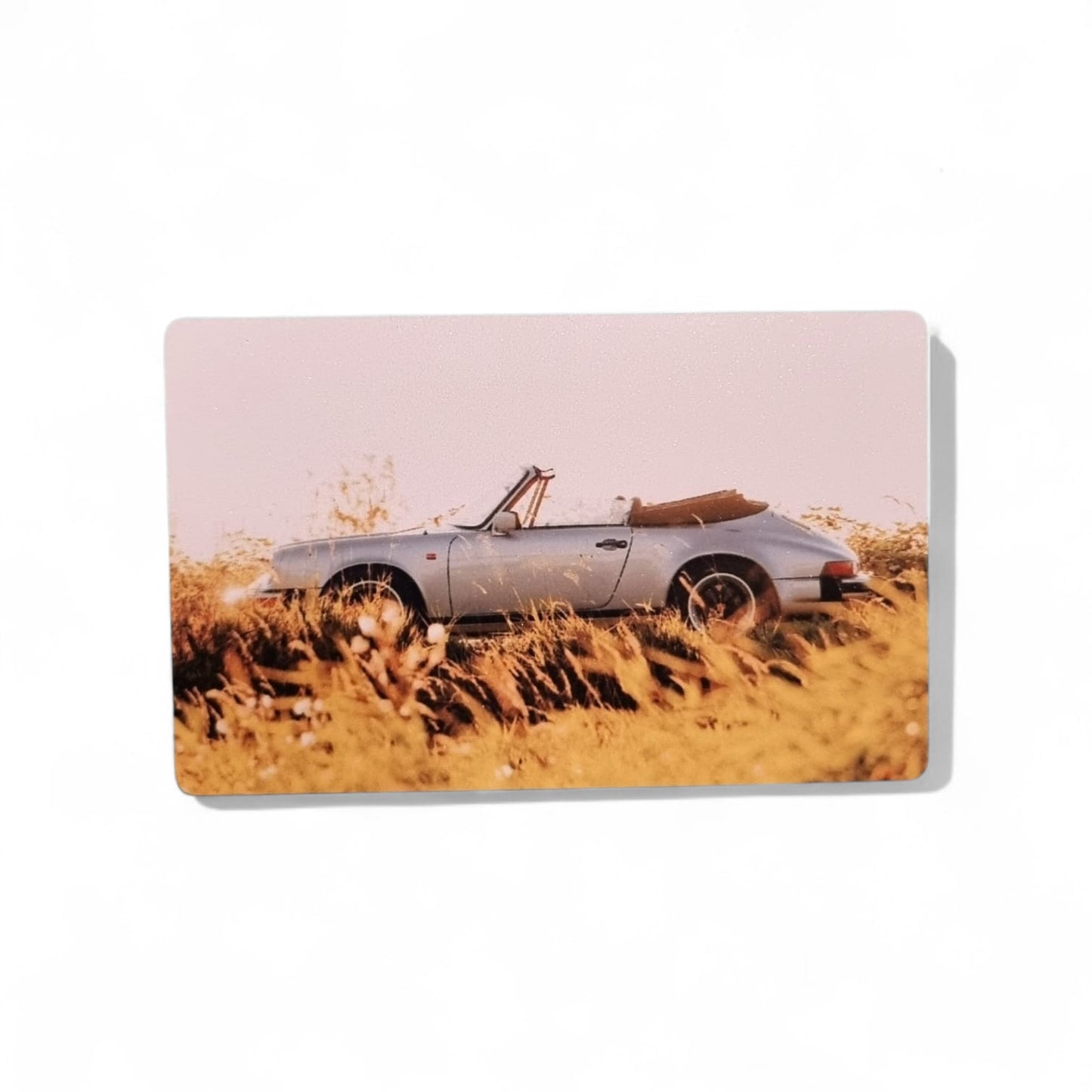 Was dir wichtig ist, gehört in deine Tasche. Mini Metallbild für dein Portemonnaie.
