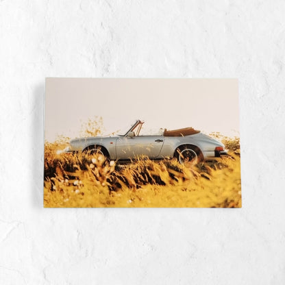 Klein im Format. Für immer in deinen Herzen.  Mini Metallbild mit Atelier-Ständer